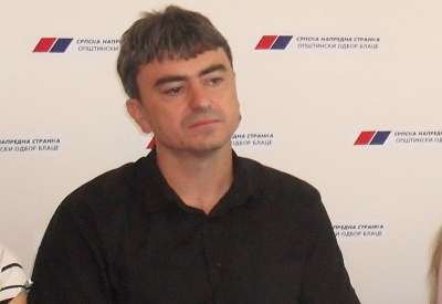 Zoran Jozić, predsednik opštine Blace